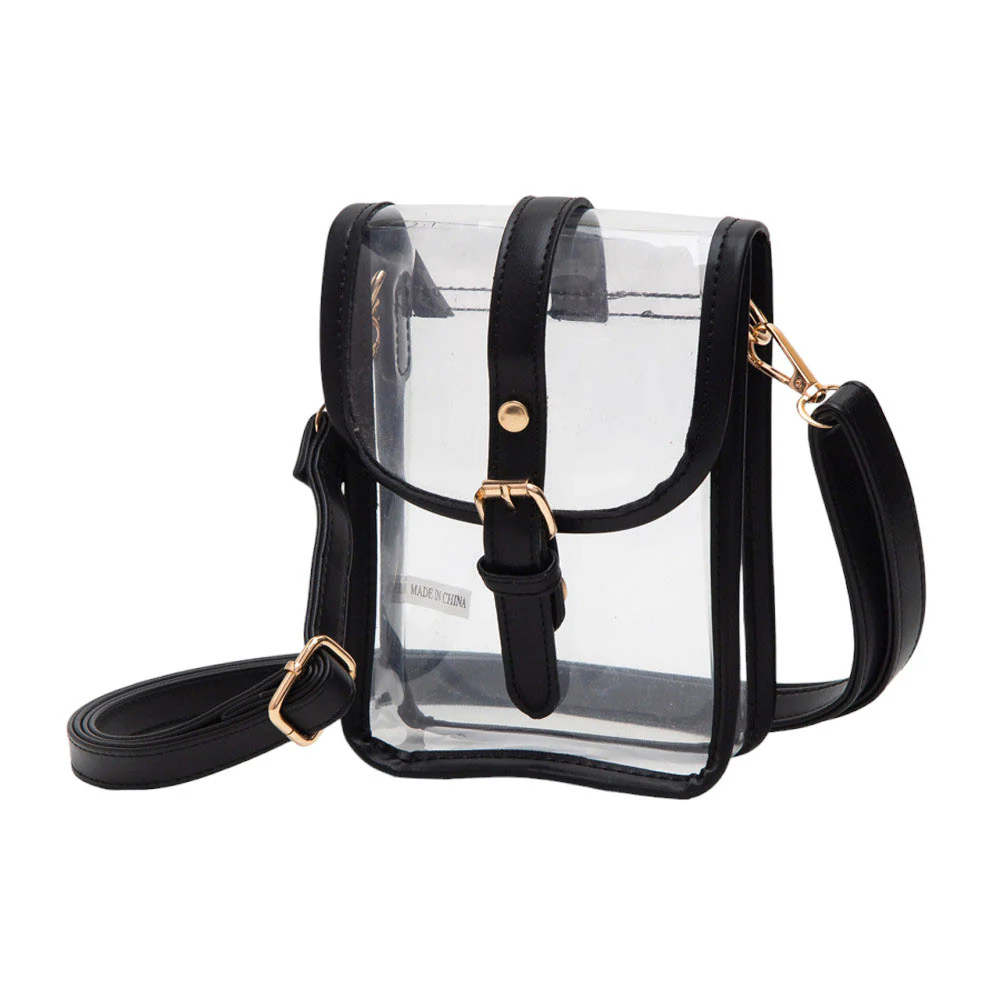 Transparent Chic Crossbody Bag