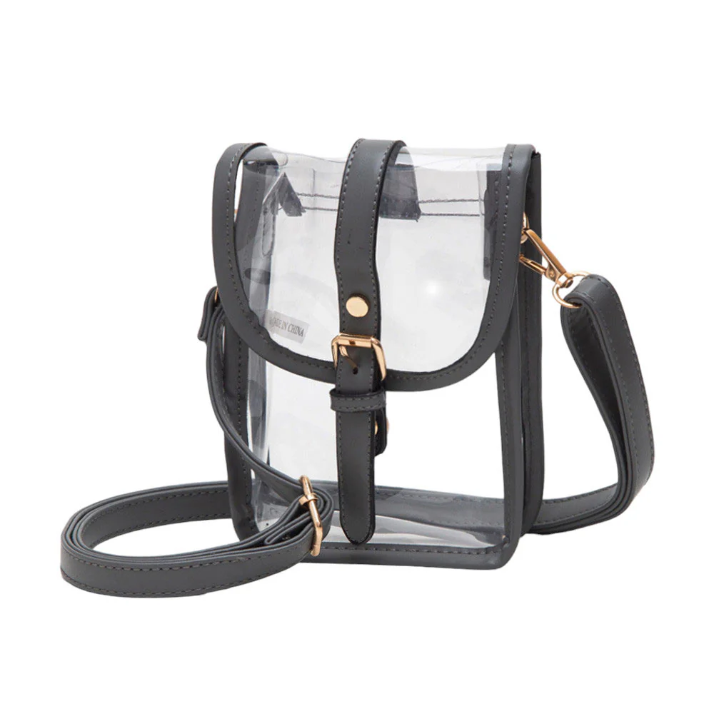 Transparent Chic Crossbody Bag