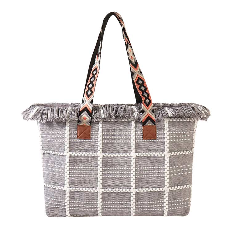 Versatile Chic Checkerboard Tote Bag