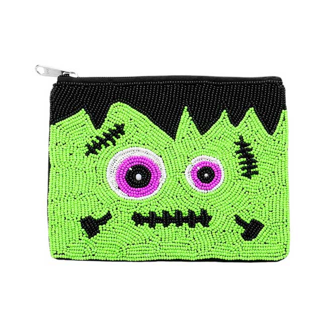 Chic Beaded Clutch