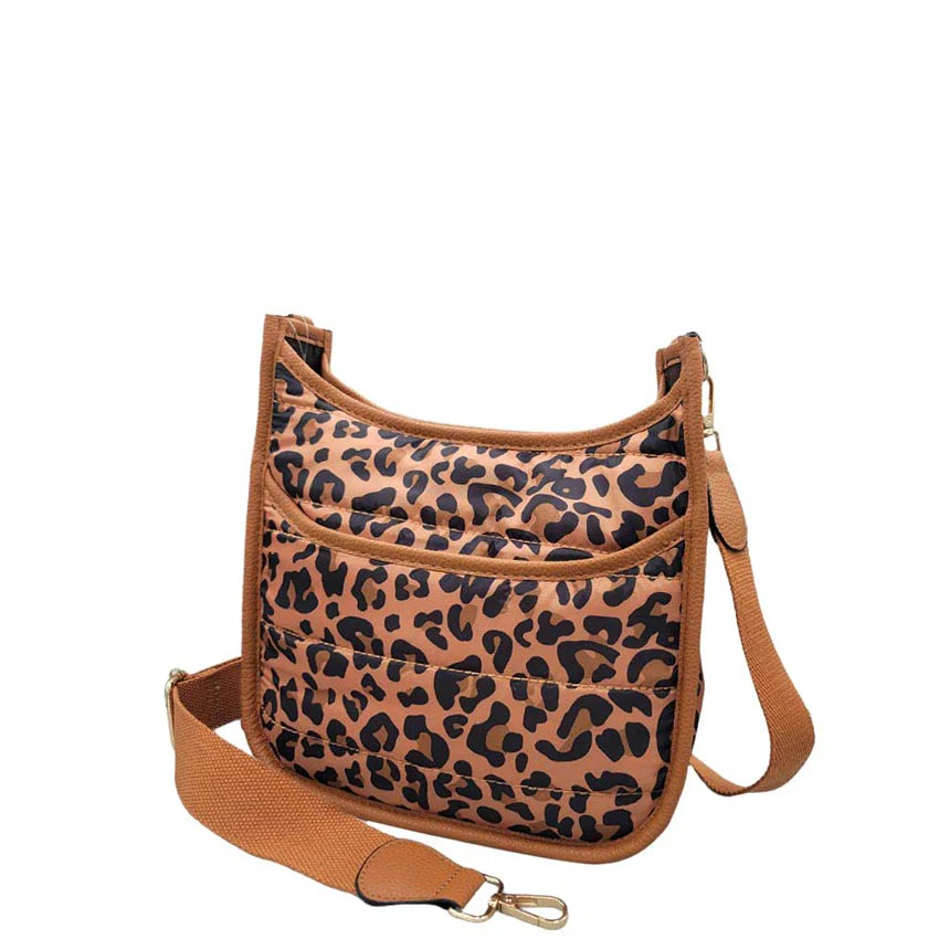 Stylish Leopard Print Shoulder Bag