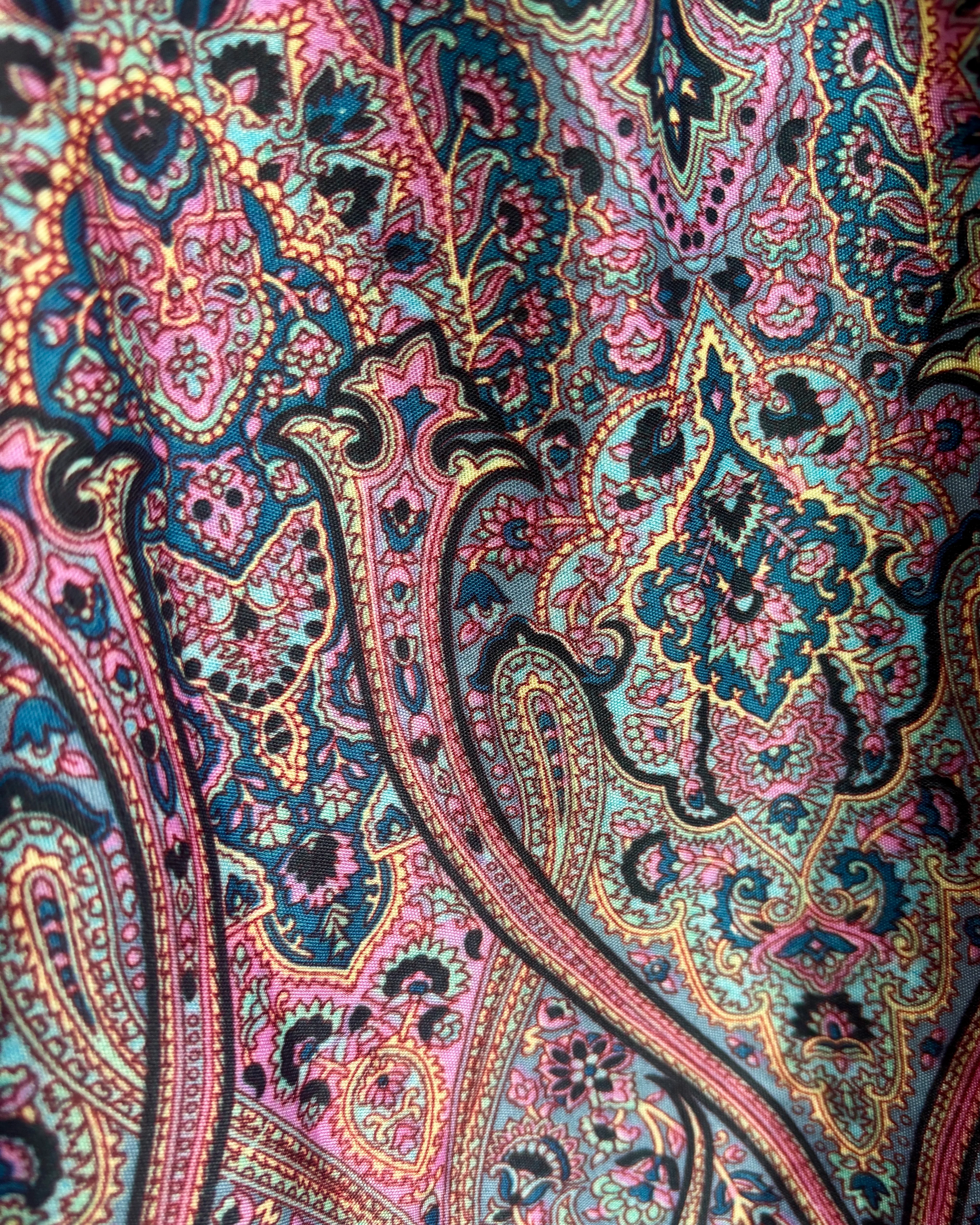 Bohemian Chic Paisley Wrap Top