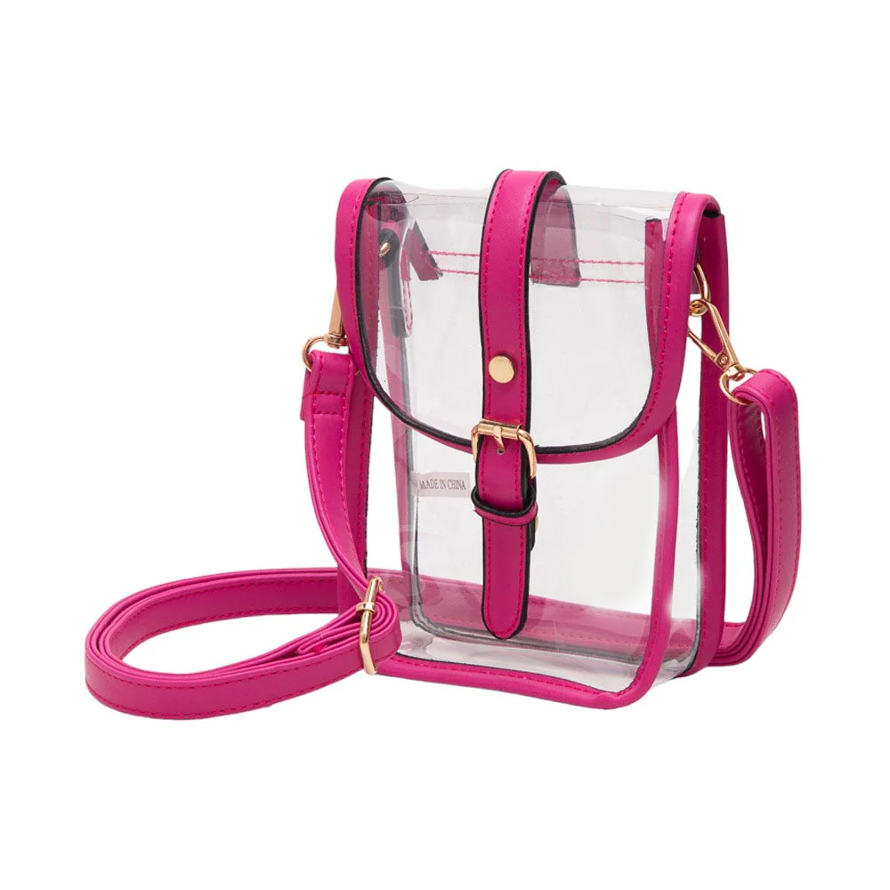 Transparent Chic Crossbody Bag