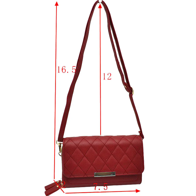 Elegant Quilted Crossbody Bag