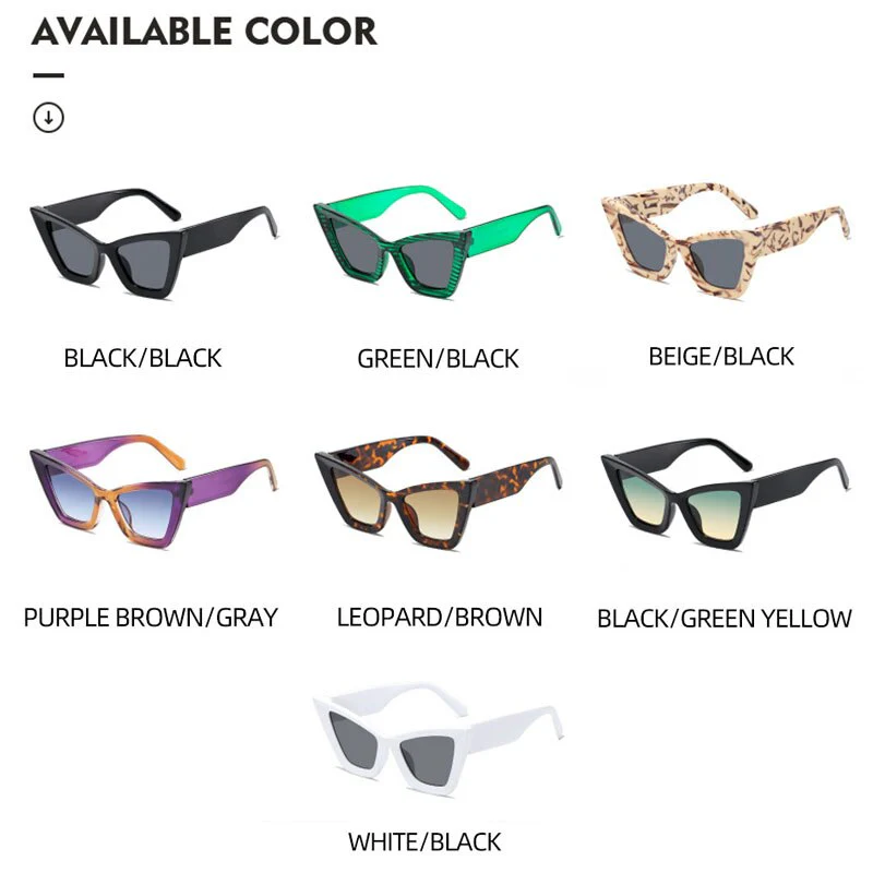 Chic Tortoise Shell Cat-Eye Sunglasses