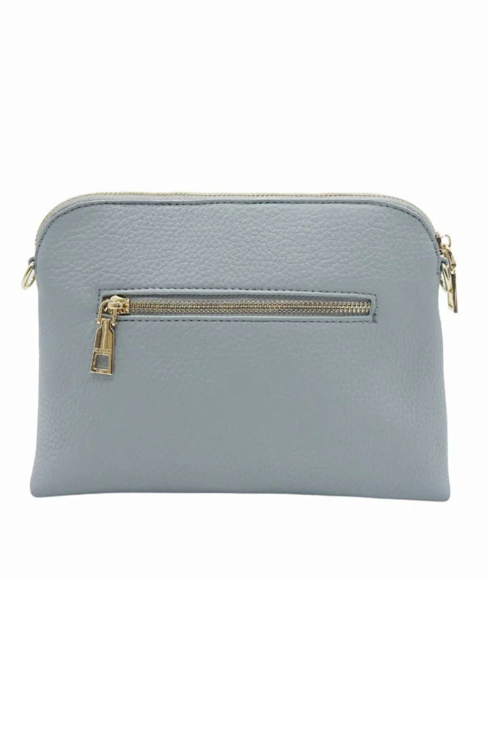 Elegance Everyday: Blue Canvas Shoulder Bag