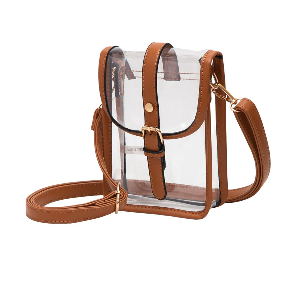 Transparent Chic Crossbody Bag
