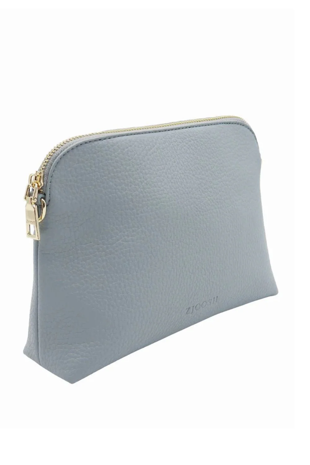 Elegance Everyday: Blue Canvas Shoulder Bag