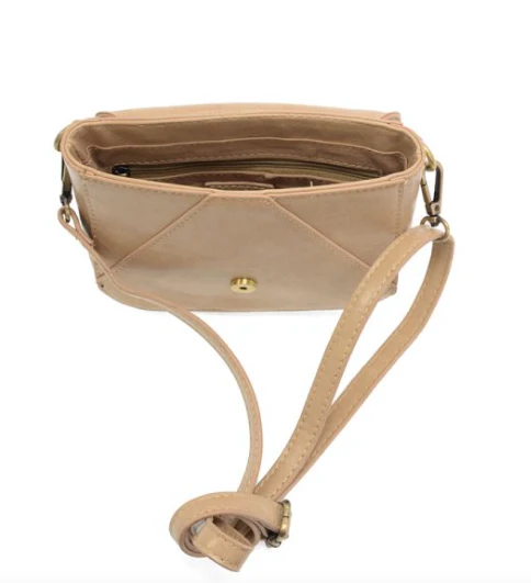 Chic Faux Suede Crossbody Bag Set