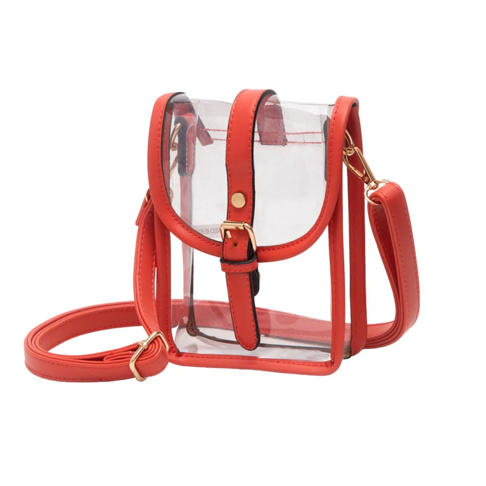Transparent Chic Crossbody Bag