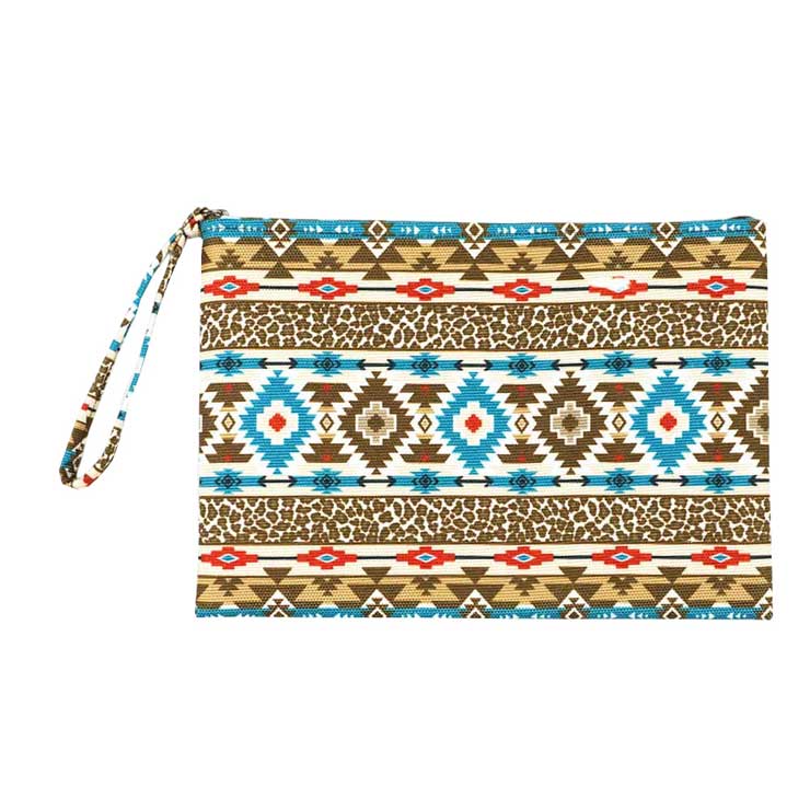 Vibrant Bohemian Clutch Bag
