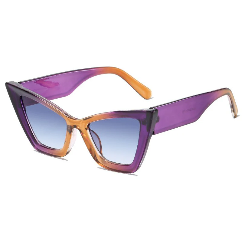 Chic Tortoise Shell Cat-Eye Sunglasses