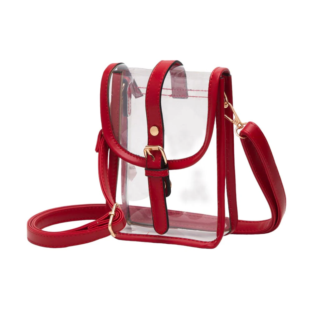 Transparent Chic Crossbody Bag