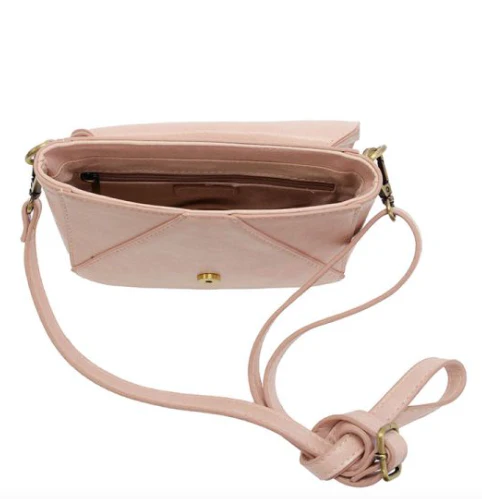 Chic Faux Suede Crossbody Bag Set