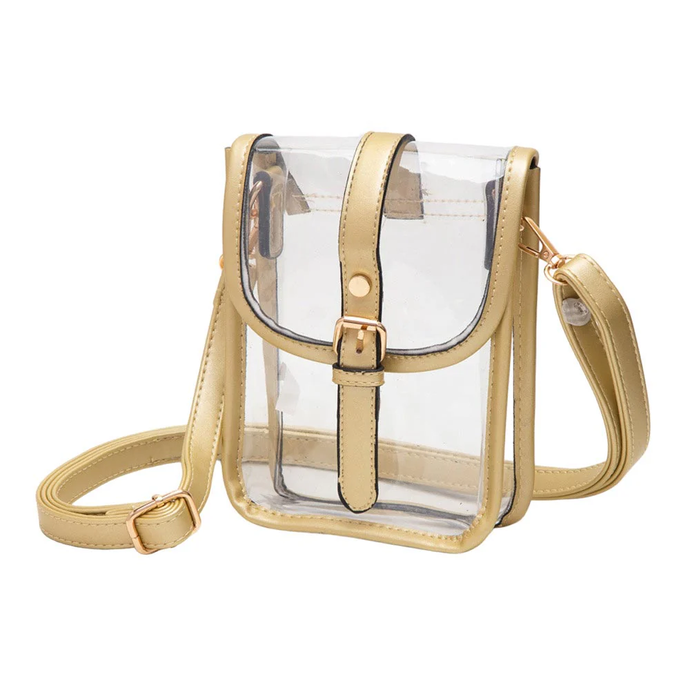 Transparent Chic Crossbody Bag