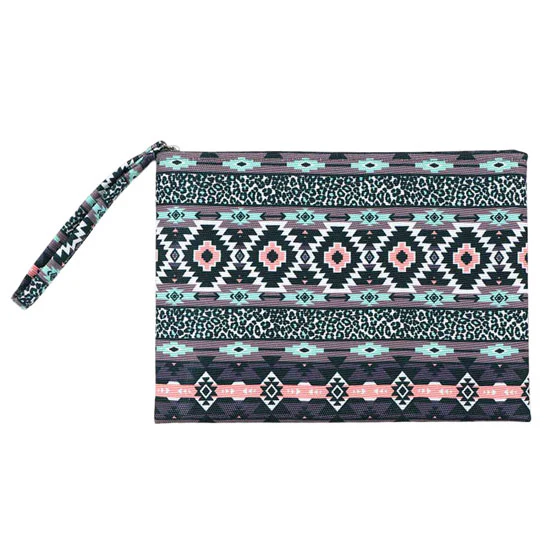 Vibrant Bohemian Clutch Bag