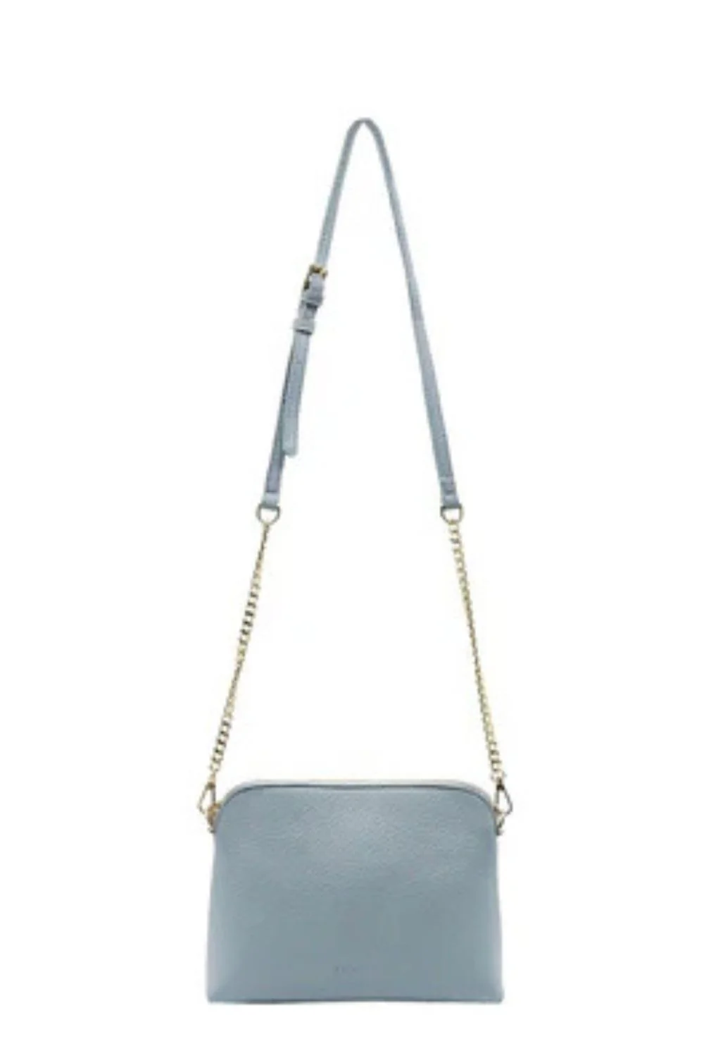 Elegance Everyday: Blue Canvas Shoulder Bag