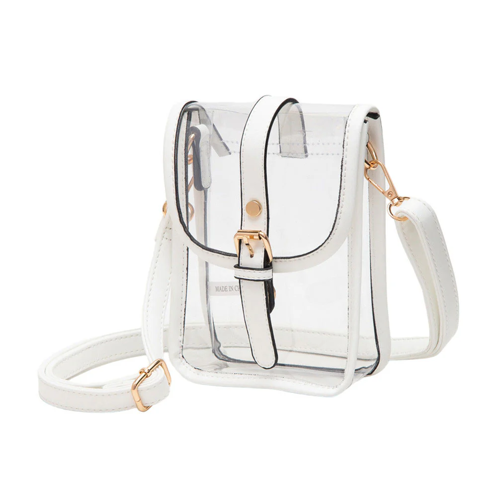 Transparent Chic Crossbody Bag