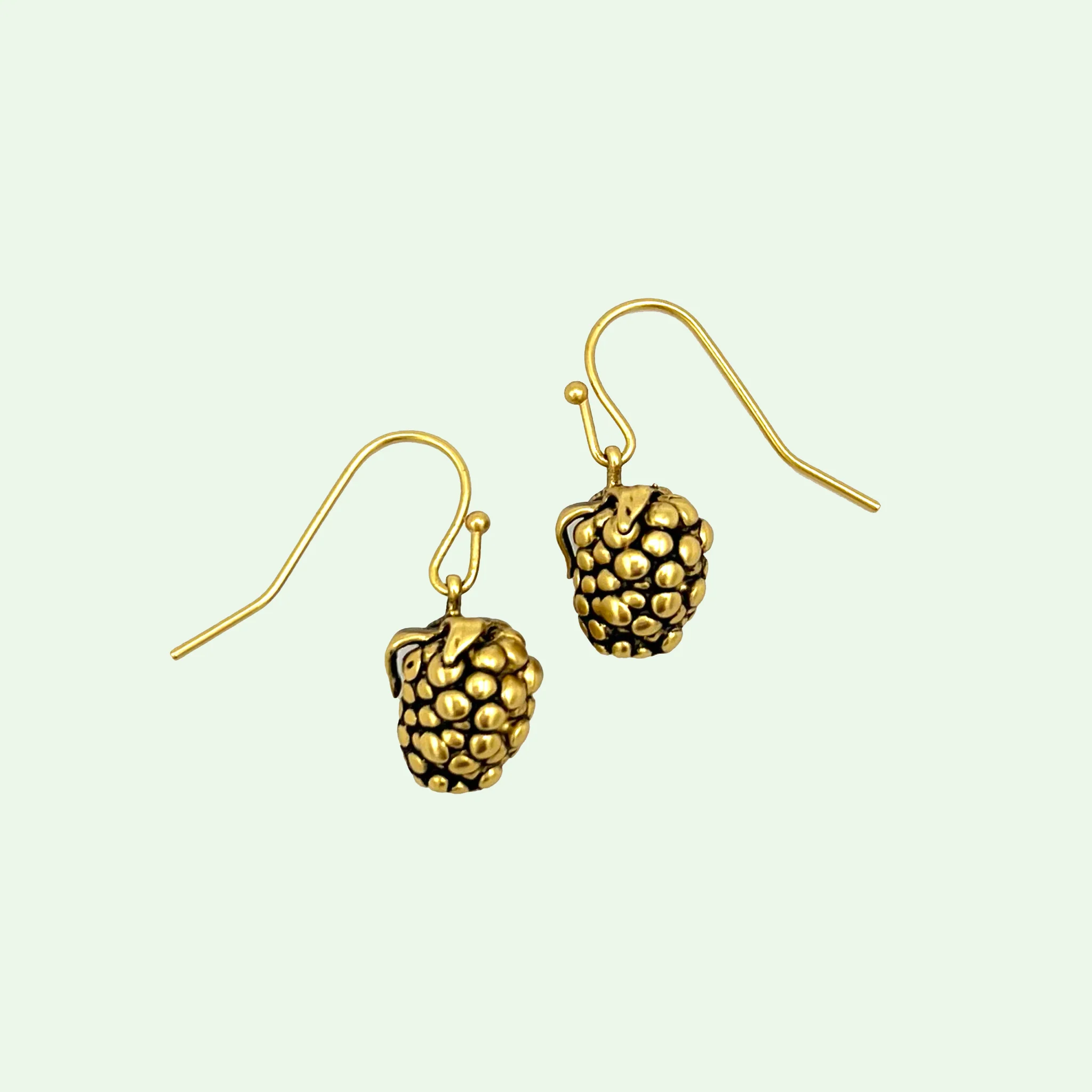 Charming Berry-Inspired Dangle Earrings