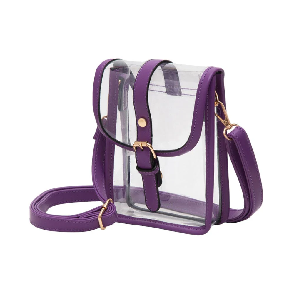 Transparent Chic Crossbody Bag