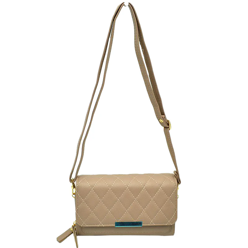 Elegant Quilted Crossbody Bag