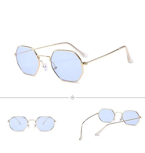 Elegant Hexagonal Glasses