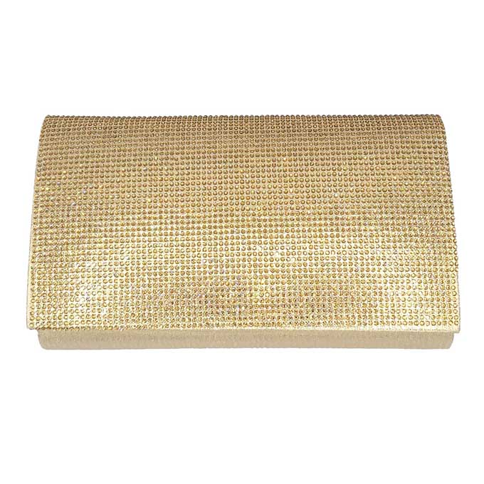 Elegant Gold Clutch Bag