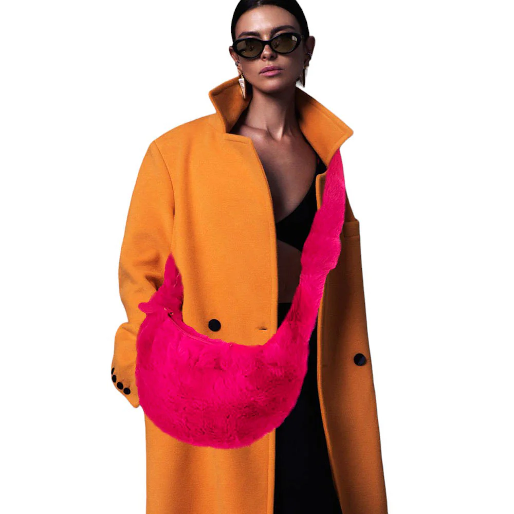 Plush Chic Shoulder Bag