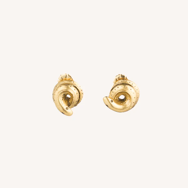 Chic Spiral Stud Earrings