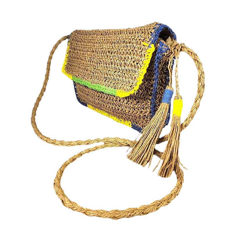 Chic Straw Woven Shoulder Bag