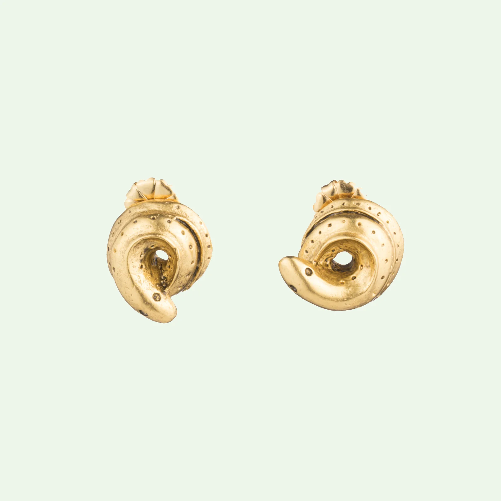 Chic Spiral Stud Earrings