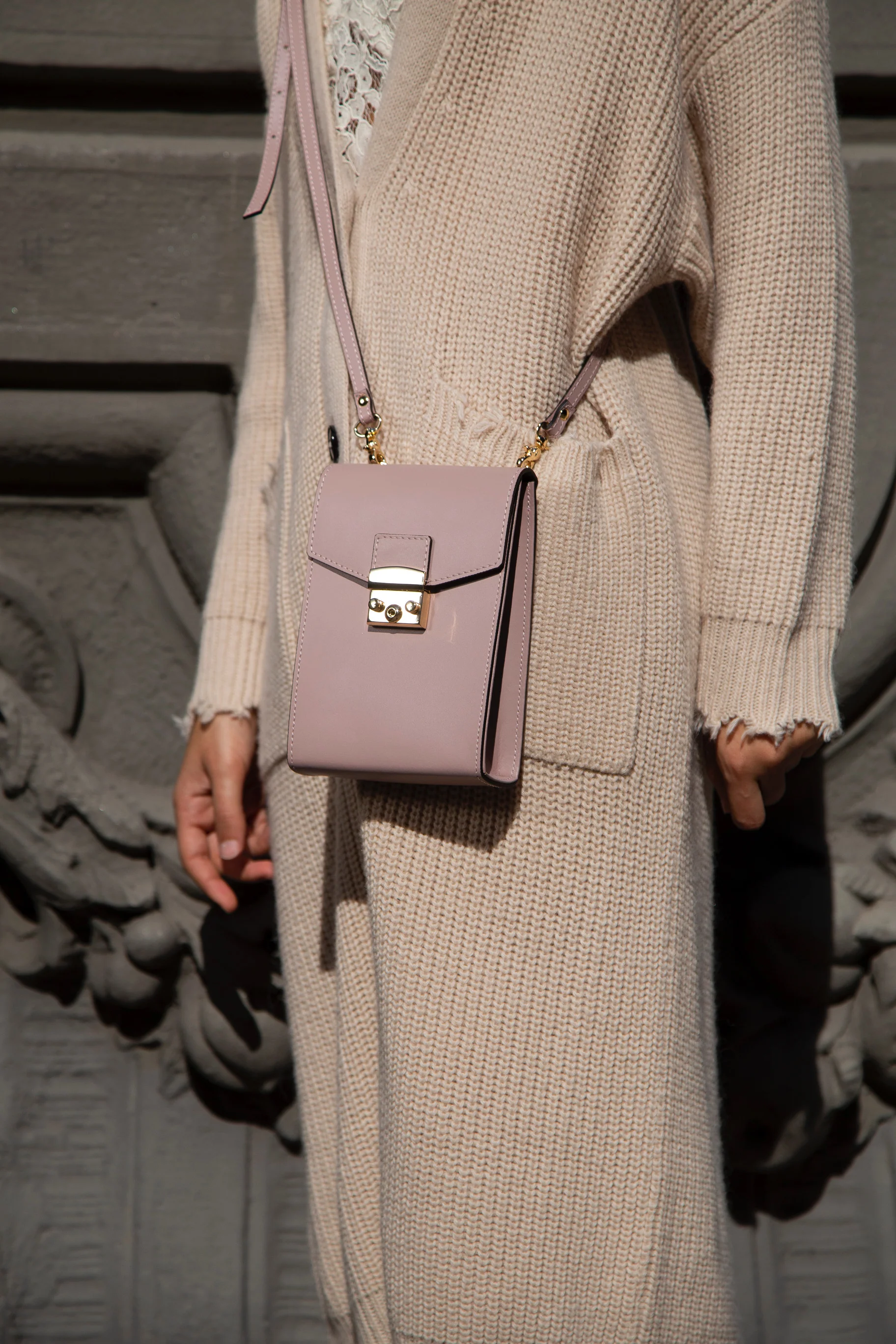 Elegant Pastel Crossbody Bag