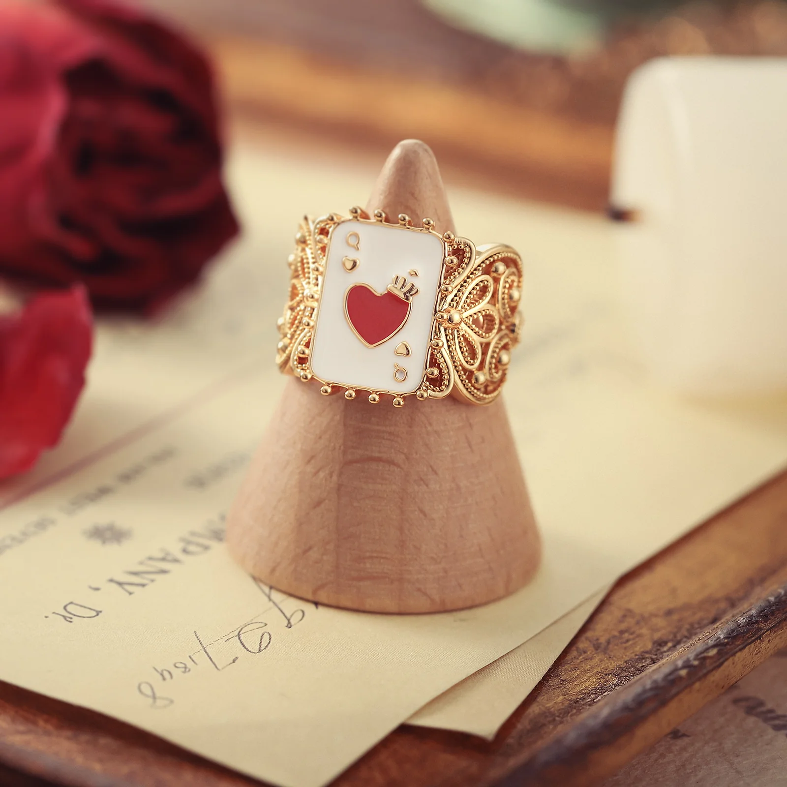 The Queen Of Hearts Ring