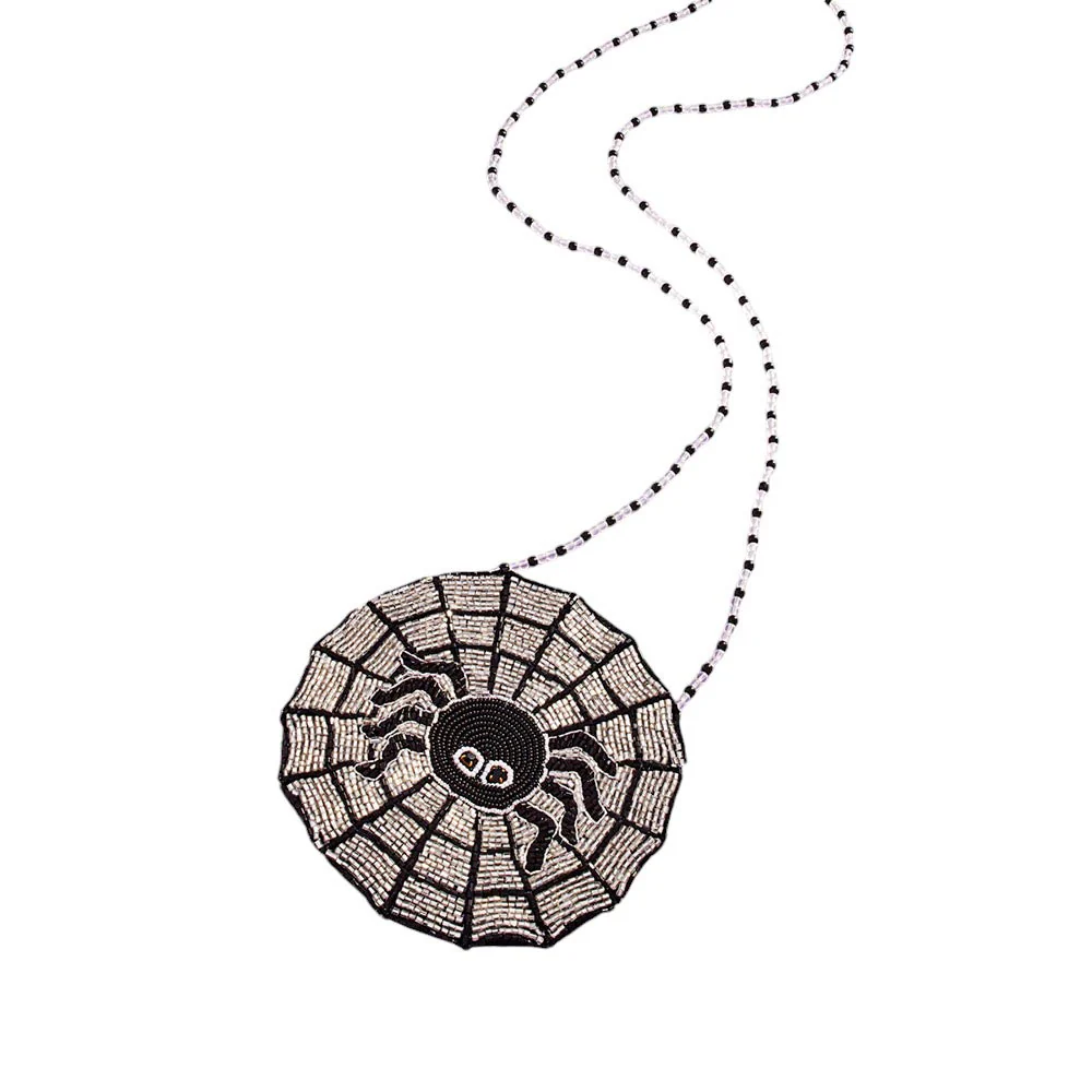 Chic Arachnid Web Shoulder Bag