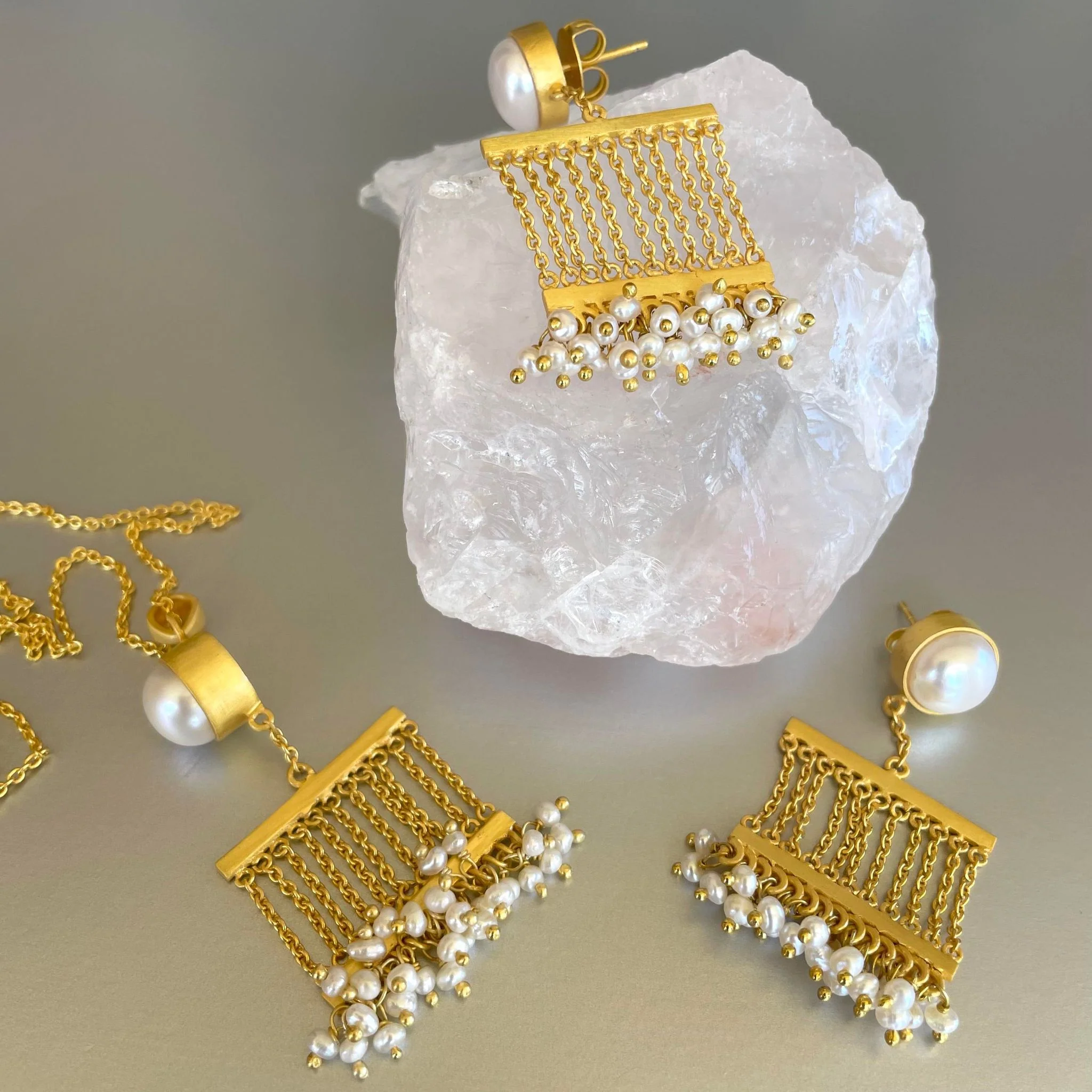 Elegant Chain Fringe Earrings