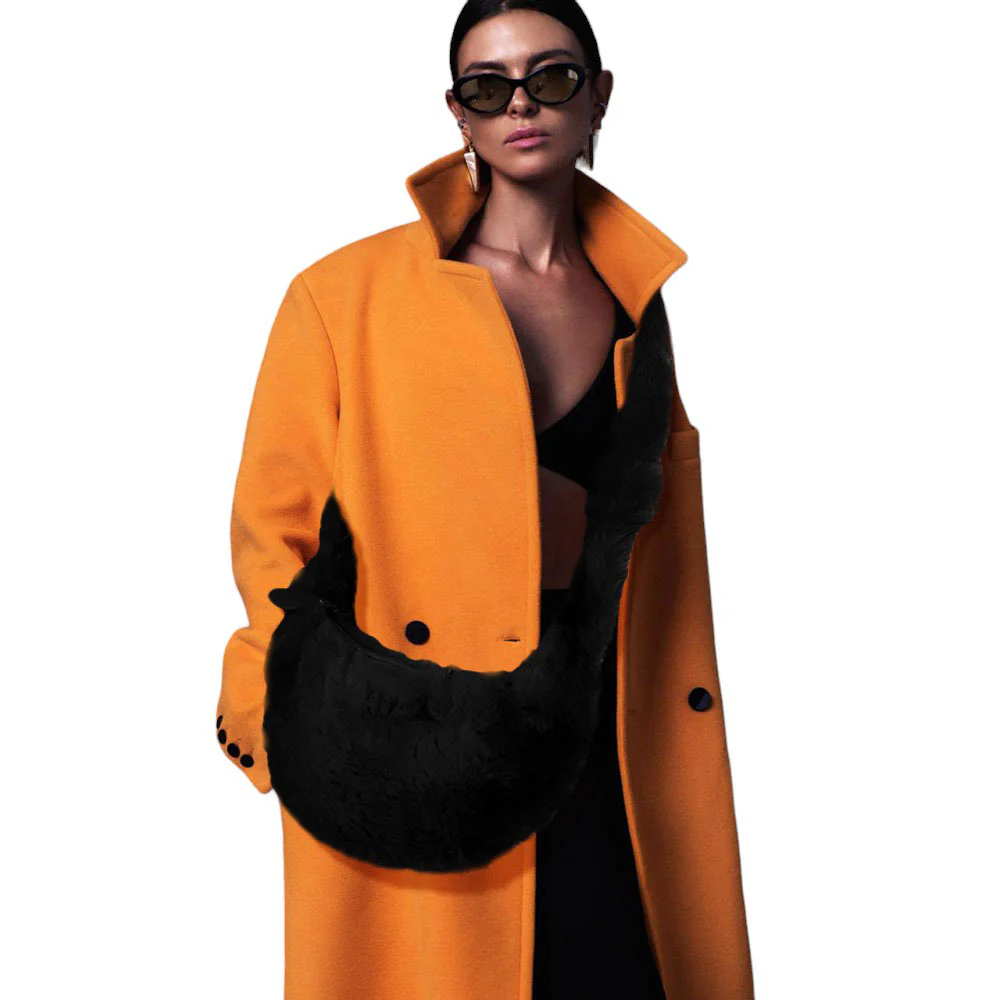 Plush Chic Shoulder Bag