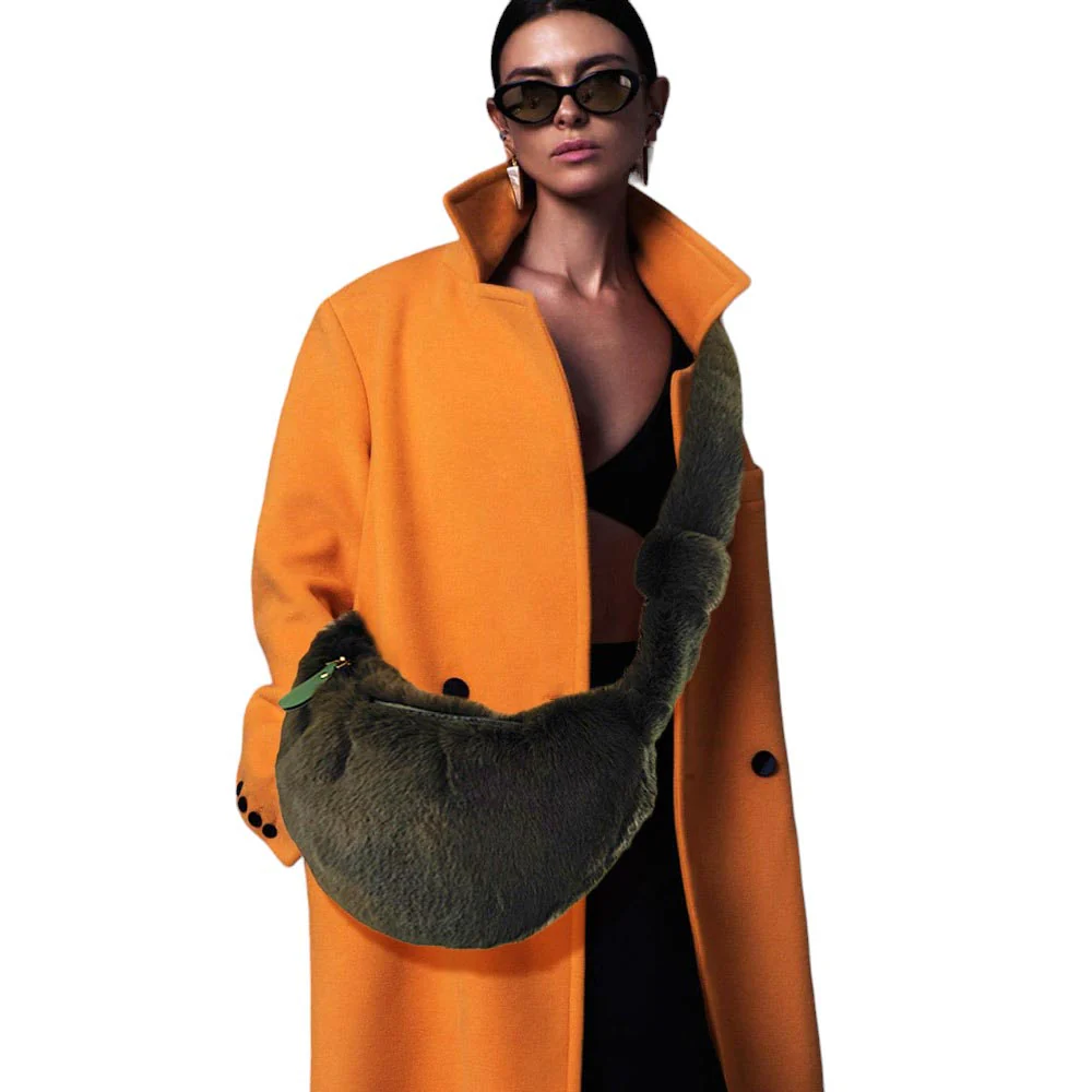 Plush Chic Shoulder Bag