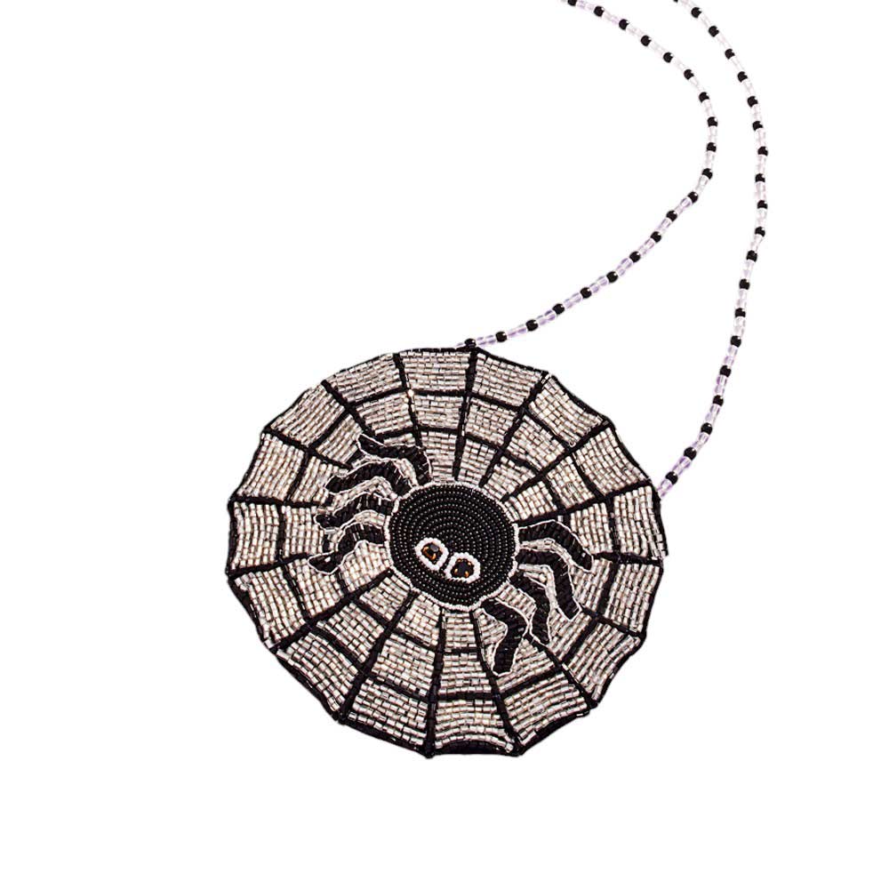 Chic Arachnid Web Shoulder Bag