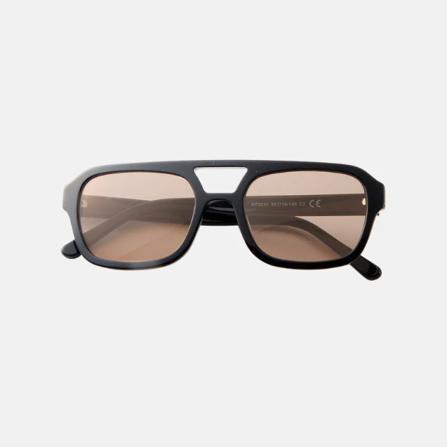 Classic Black Rectangle Sunglasses
