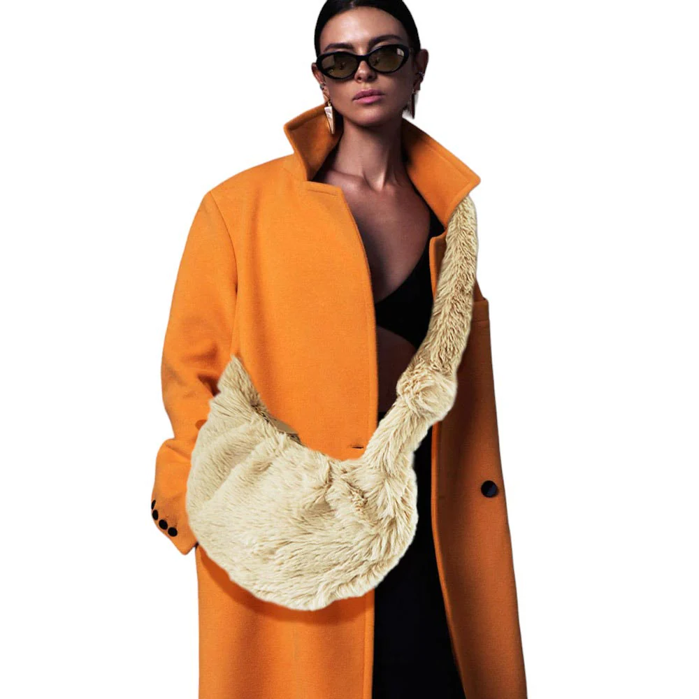 Plush Chic Shoulder Bag