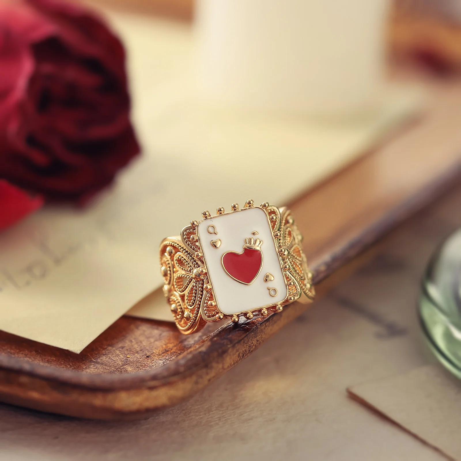 The Queen Of Hearts Ring