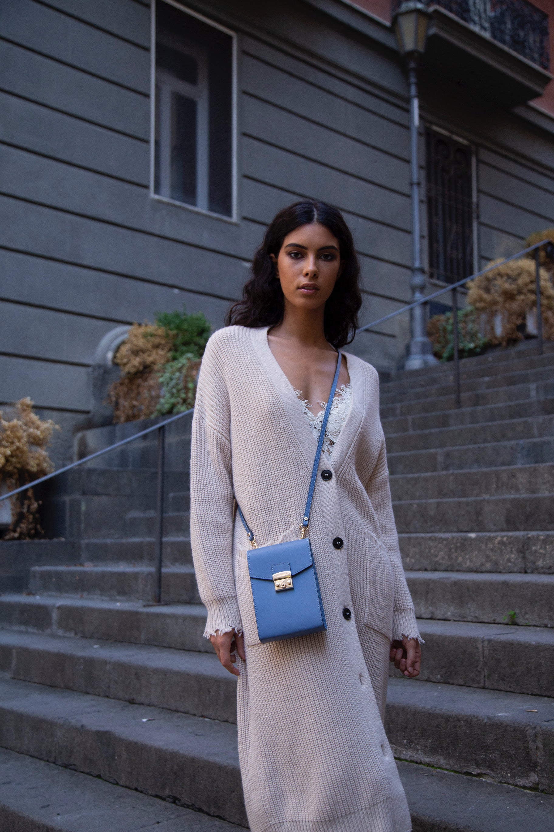 Elegant Pastel Crossbody Bag
